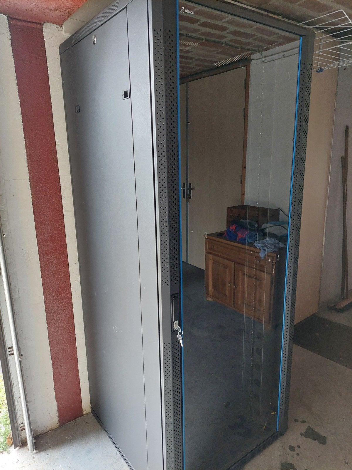 Alfaco Patchkast 42U 800x800, Ophalen