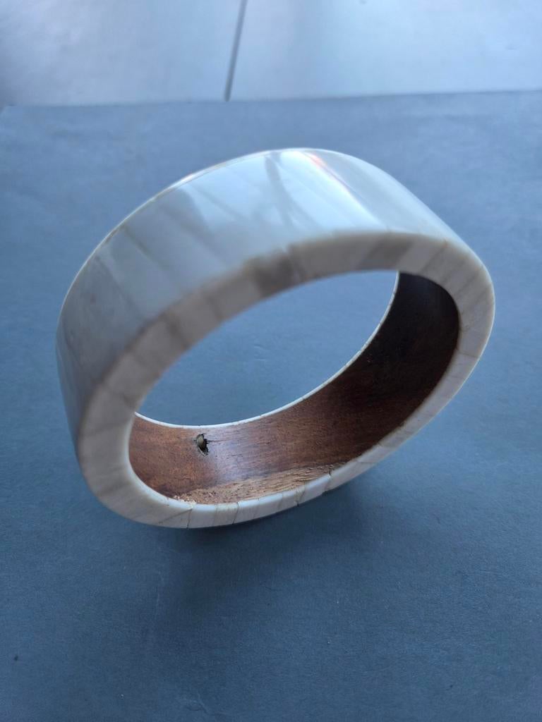 oude armband been, Sieraden, Tassen en Uiterlijk, Armbanden, Verzenden, Zo goed als nieuw, Overige kleuren, Overige materialen