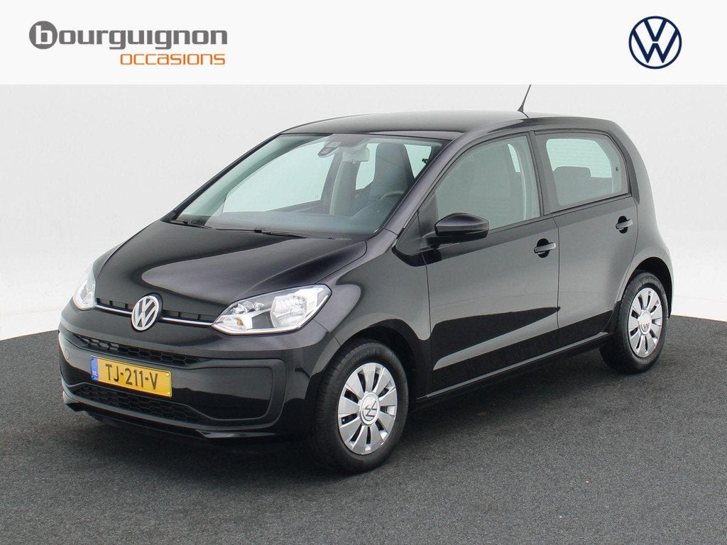 Volkswagen Up! 1.0 BMT move up! | Airco | Bluetooth | Radio, Voorwielaandrijving, Stof, Gebruikt, Zwart