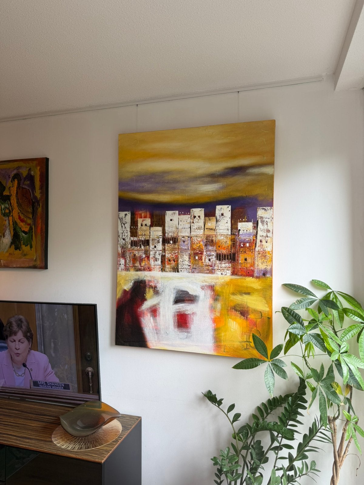 Olie op doek, Antiek en Kunst, Ophalen