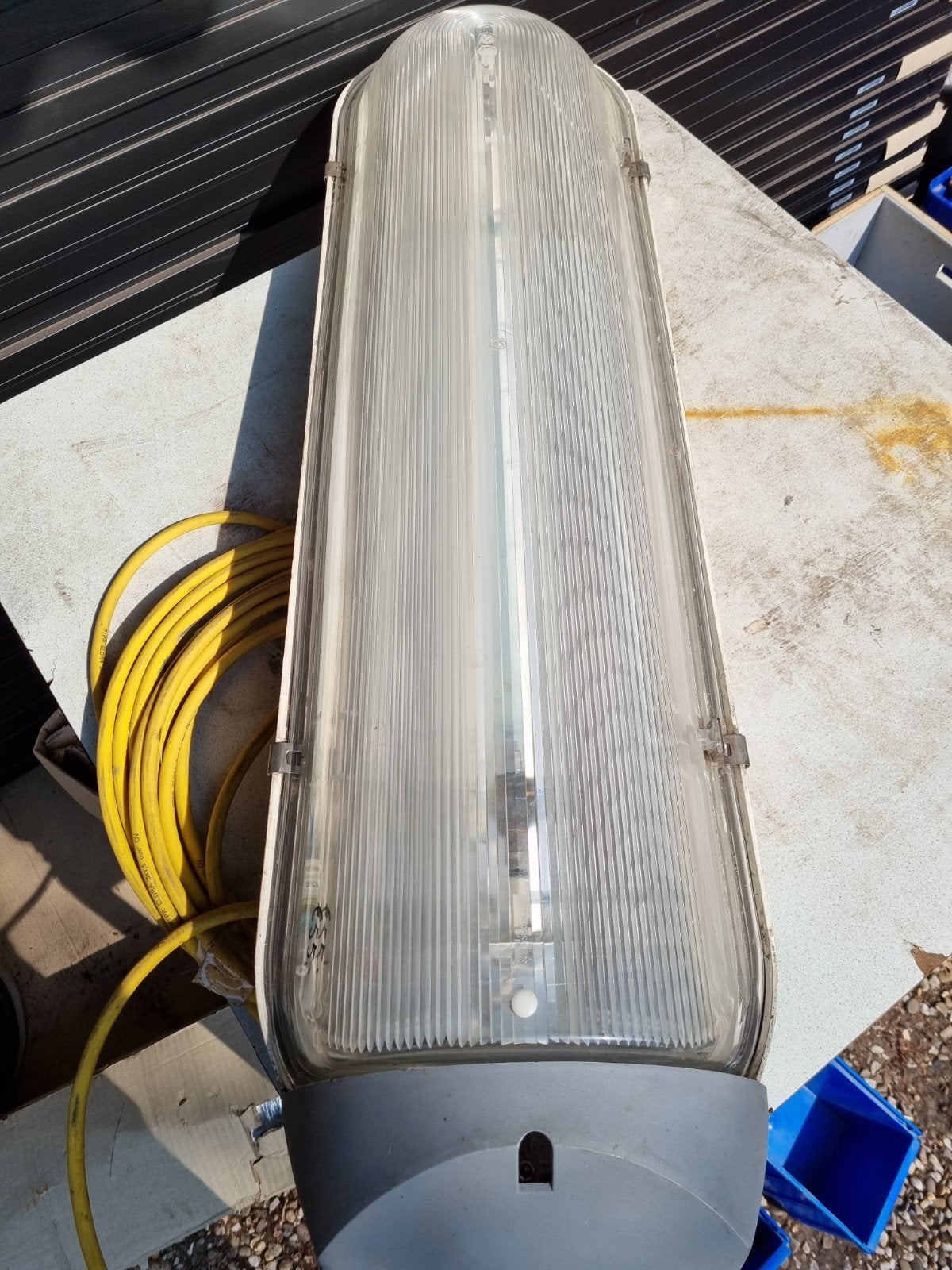 Gaslamp - Industriële Buitenverlichting, Huis en Inrichting, Metaal, Overige merken, Gebruikt, Waterbestendig