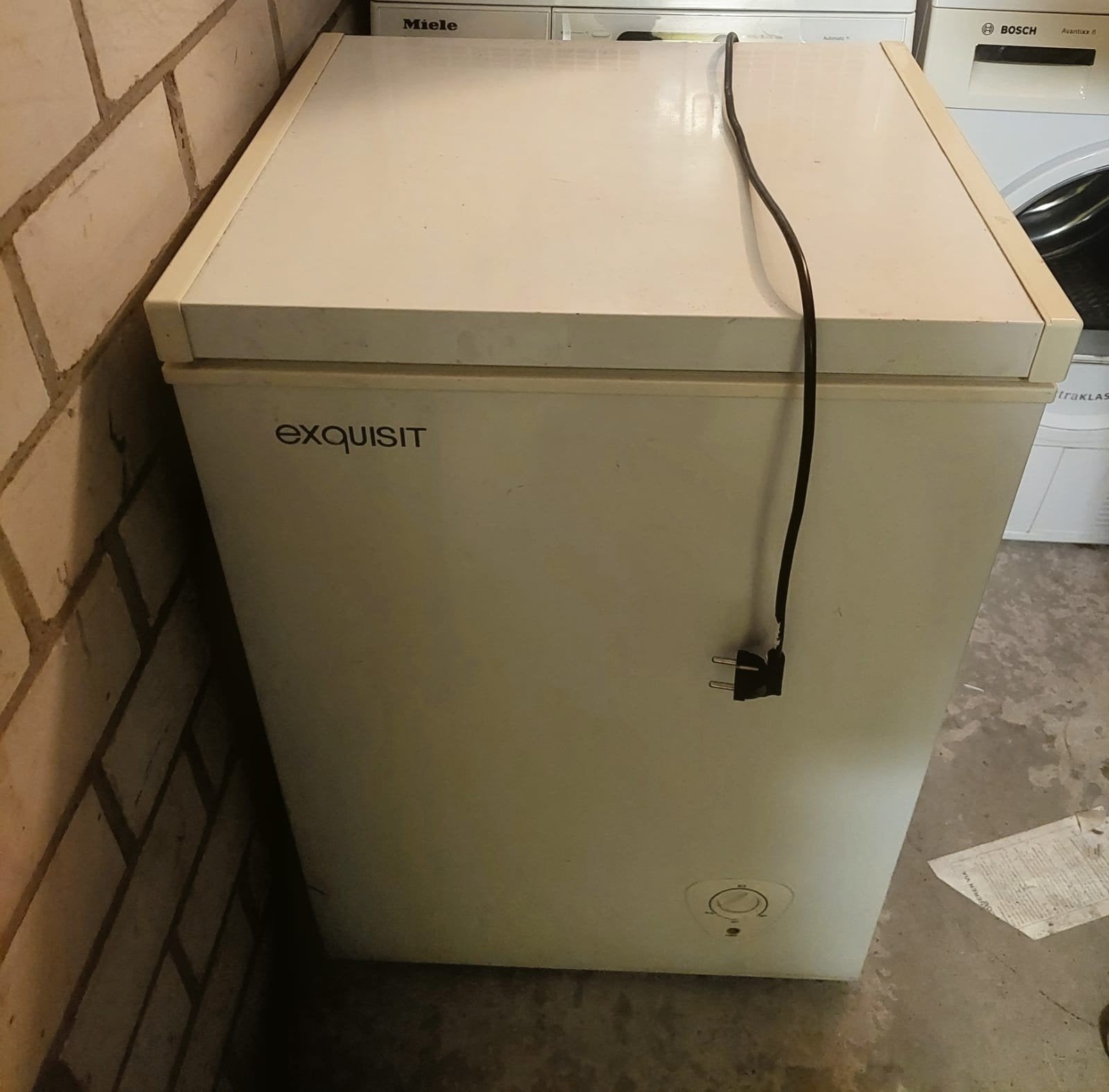 Exquisit Vrieskist - 100L, Witgoed en Apparatuur, Vriezers en Diepvrieskisten, Ophalen, Minder dan 60 cm, Minder dan 85 cm