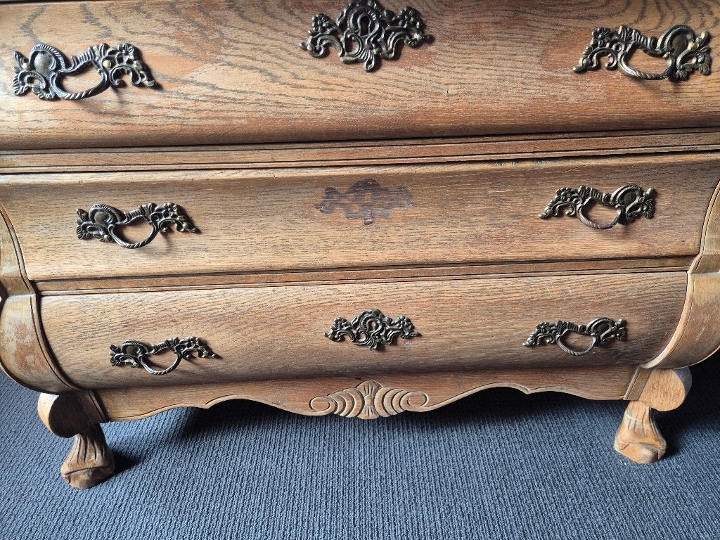 Mooi oud buikkastje - 68x90x44cm, Ophalen, Gebruikt, Klassiek, 50 tot 100 cm