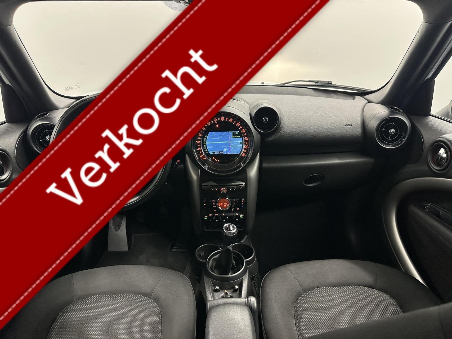 Mini Countryman 1.6 Cooper Chili TREKHAAK NAVI CRUISE ECC LM, Auto's, Voorwielaandrijving, Stof, Gebruikt, Met garantie (alle)