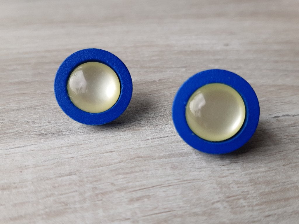 Oorbellen, Sieraden, Tassen en Uiterlijk, Oorbellen, Overige materialen, Geel, Nieuw, Ophalen of Verzenden