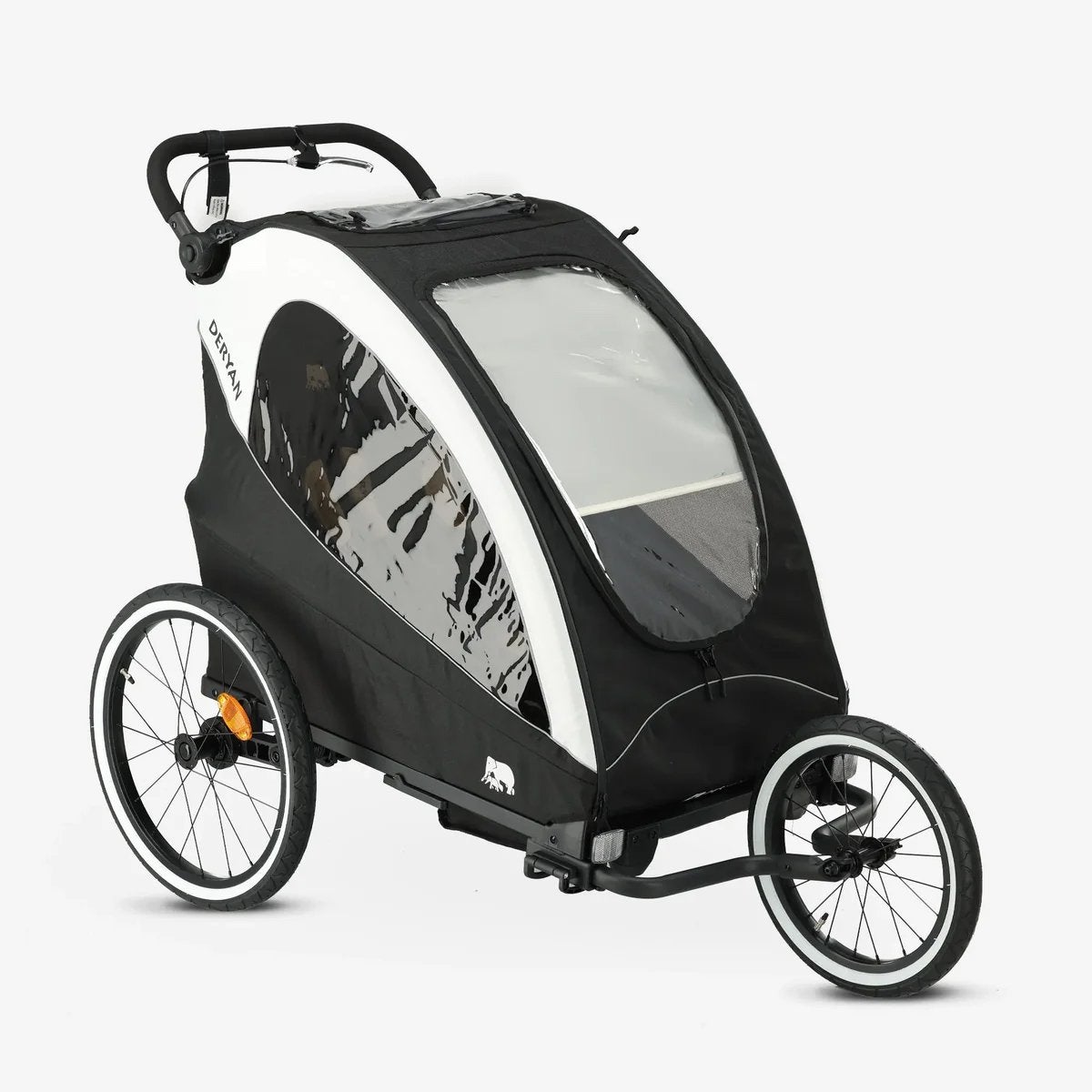 Deryan Kinderkar/Hondenkar - Opvouwbaar & Veelzijdig, Ophalen, Opvouwbaar, 20 tot 40 kg, Zo goed als nieuw