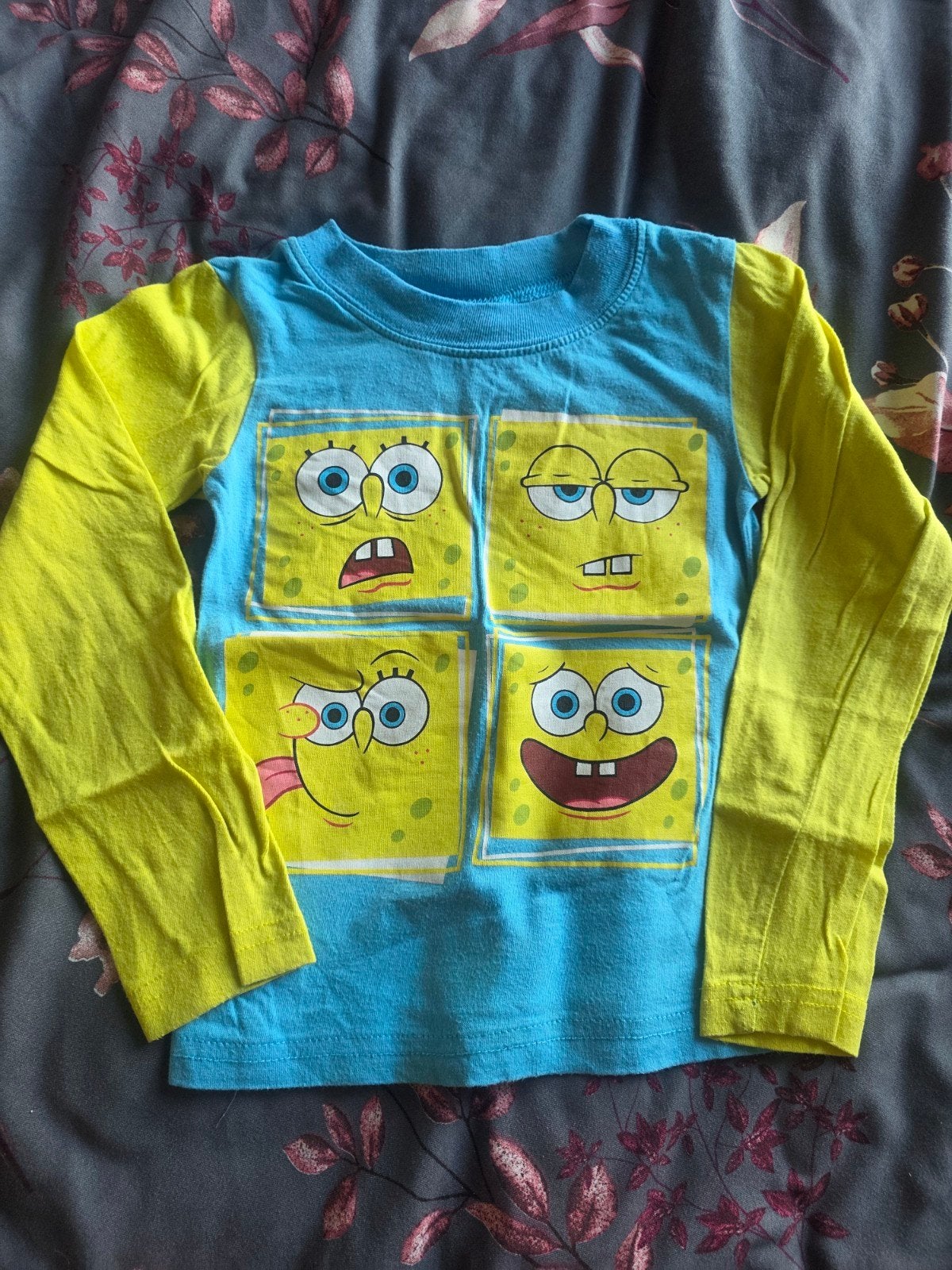Longsleeve SpongeBob maat 98, Ophalen of Verzenden, Gebruikt, Jongen of Meisje, Shirt of Longsleeve