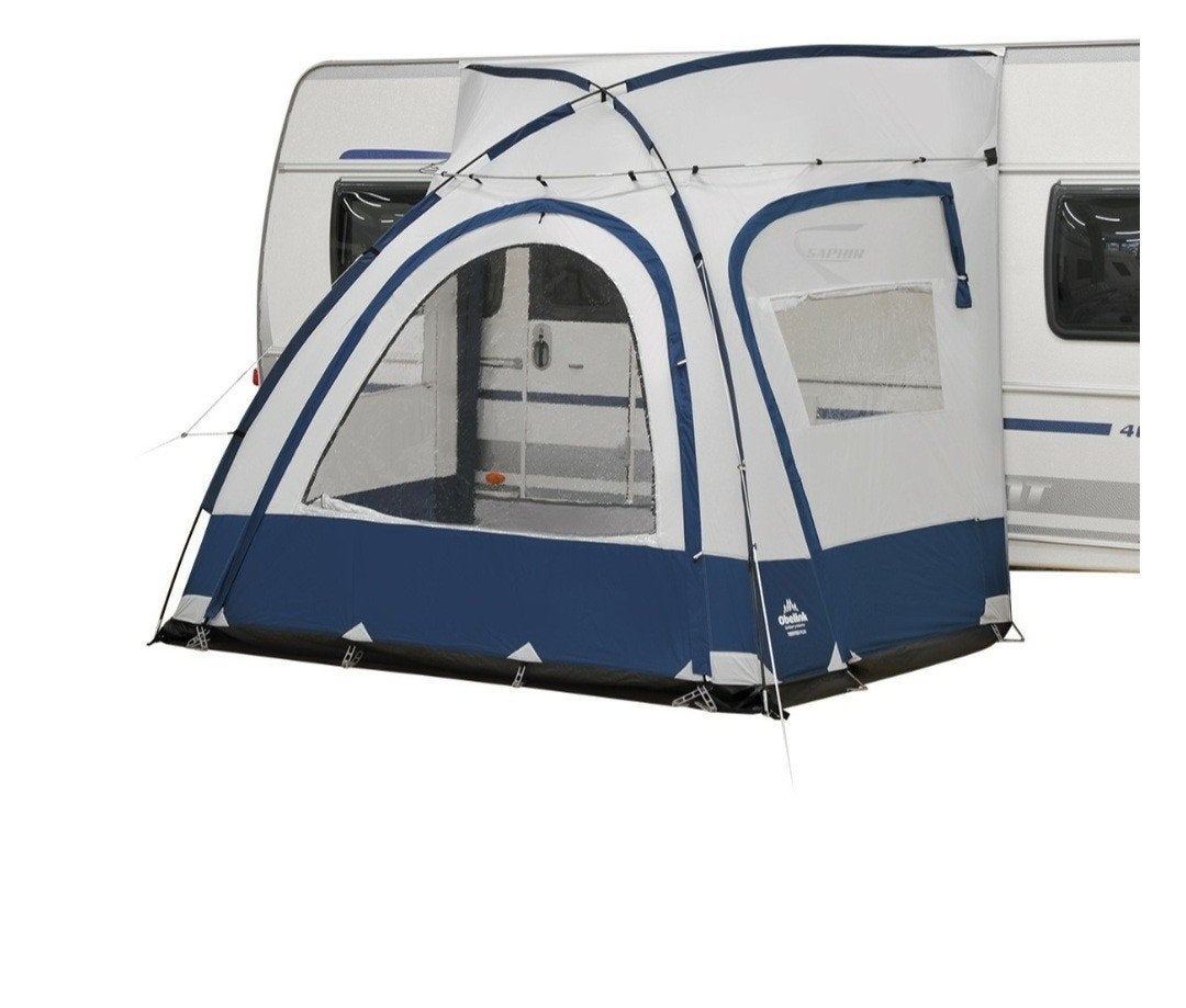 caravanvoortent obelink treffer plus, Ophalen, Zo goed als nieuw