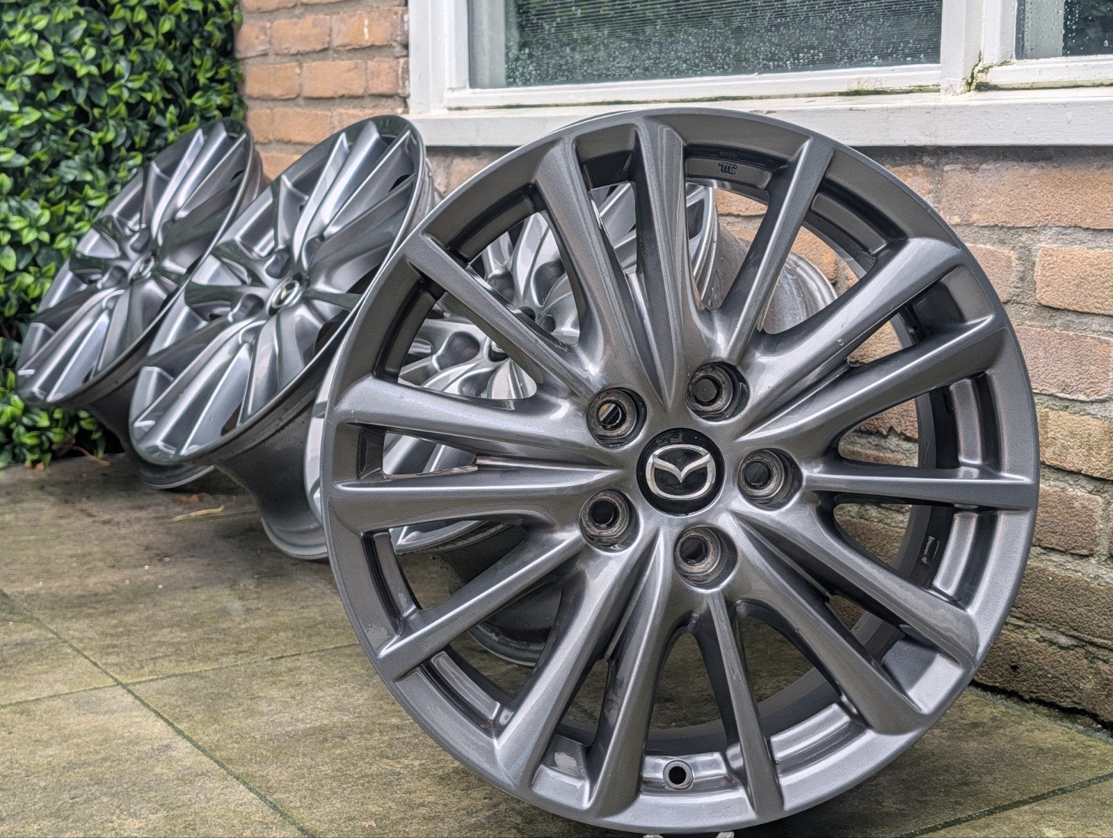 Originele 17 inch Mazda CX-5 Velgen Winterset 5x114.3 ZGAN, Auto-onderdelen, Gebruikt, Velg(en), 17 inch, Ophalen of Verzenden