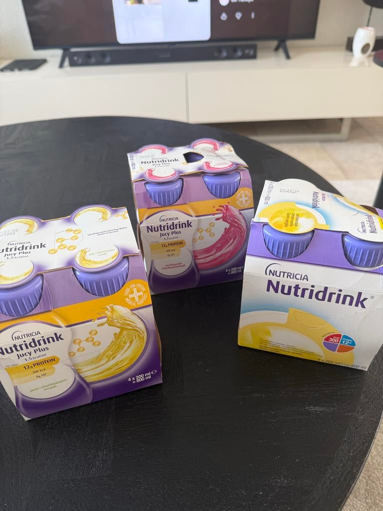 nutridrink nutricia, Ophalen