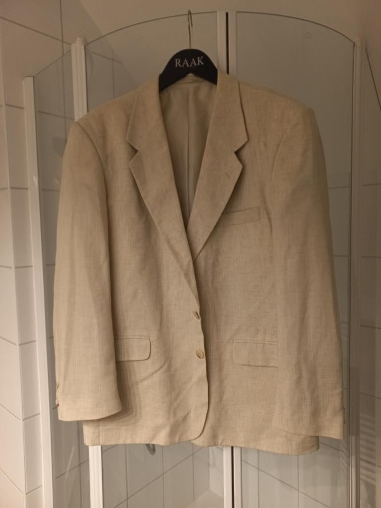 Vintage blazer, Verzenden, Zo goed als nieuw, Beige