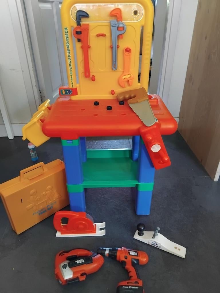Speelgoed werkbank fisher price, Ophalen, Zo goed als nieuw, Overige typen
