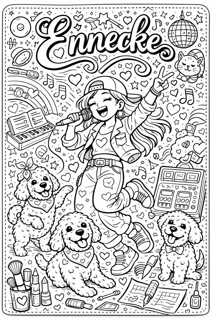 Leuke Kleurplaten voor Kinderen - Zingen, Dansen, Gek Doen, Ophalen of Verzenden, Nieuw, Papier, Schets- of Tekenboek