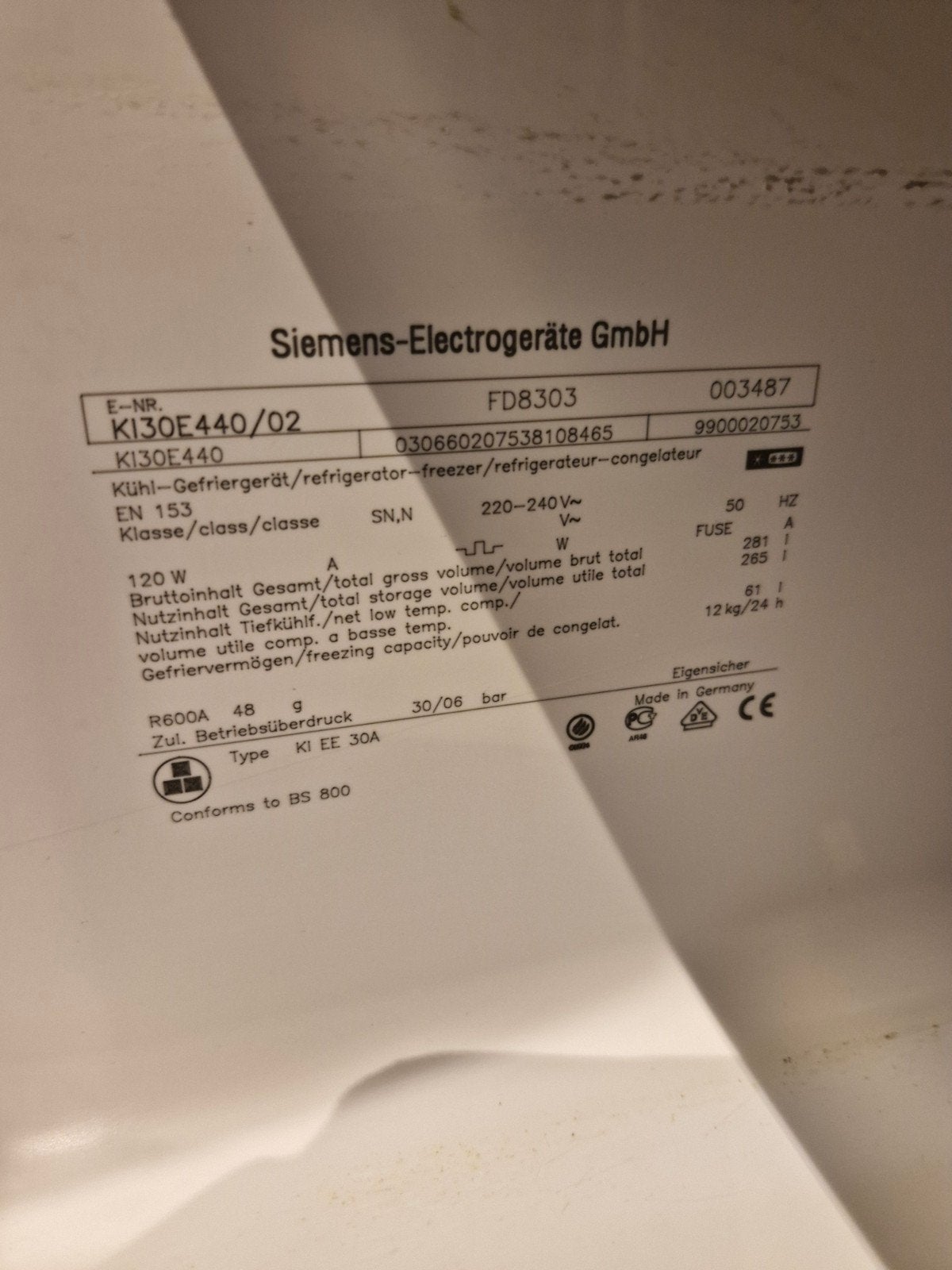 Siemens keukenapparatuur, aanrechtblad en radiator, Witgoed en Apparatuur, Ophalen, Gebruikt