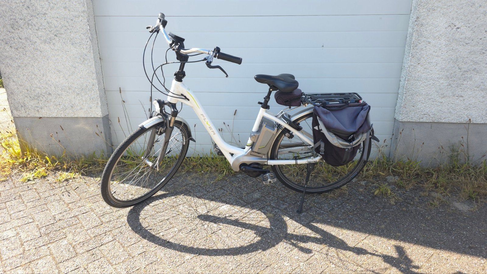 Flyer elektrische fiets, 1210km, 630Wh accu, framemaat S, Ophalen of Verzenden