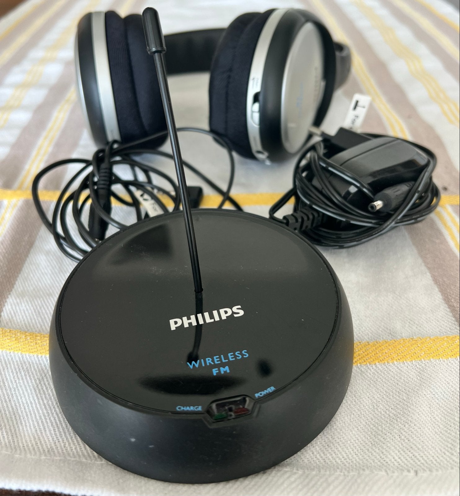 Philips SHC8535/10 Draadloze HiFi Stereo Hoofdtelefoon, Philips, Gebruikt, Ophalen of Verzenden, Over-ear