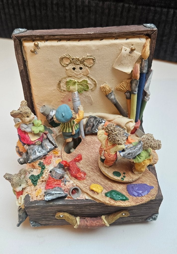 Speeldoos Vintage, Ophalen