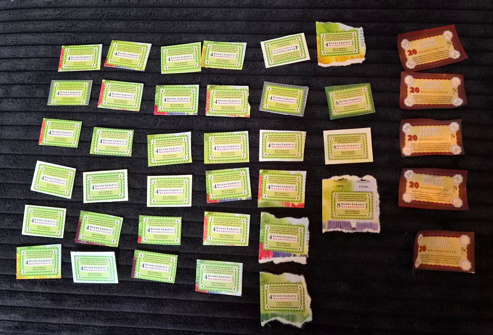 248 douwe egberts punten, Ophalen of Verzenden, Koffie of Thee, Zegels, Bonnen of Punten