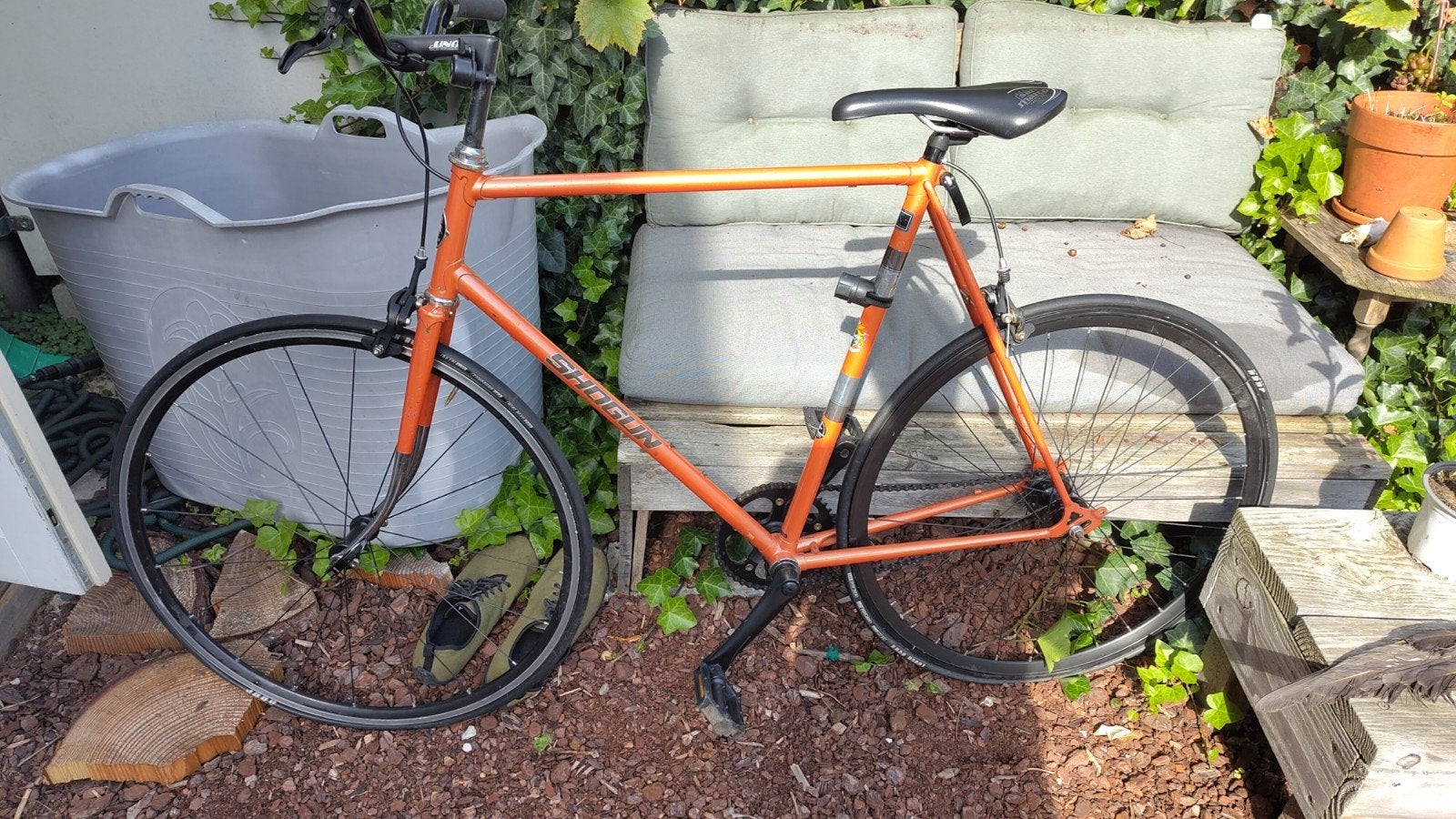 Shogun fixie, fixed gear, Fietsen en Brommers, Ophalen