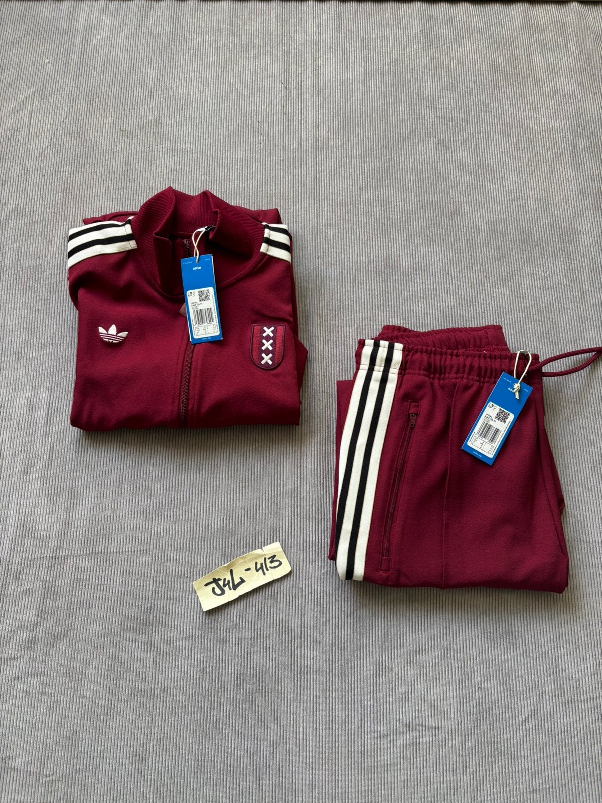 Origineel Ajax Amsterdam 125 jubileum trainingspak afca tdk, Verzenden, Nieuw, Ajax, Shirt