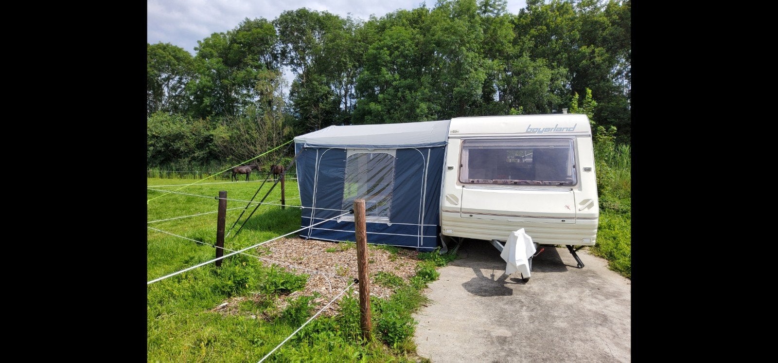 Voortent Luifel Obelink Hypercamp Riva, Rondzit, Particulier, Luifel, Tot en met 4