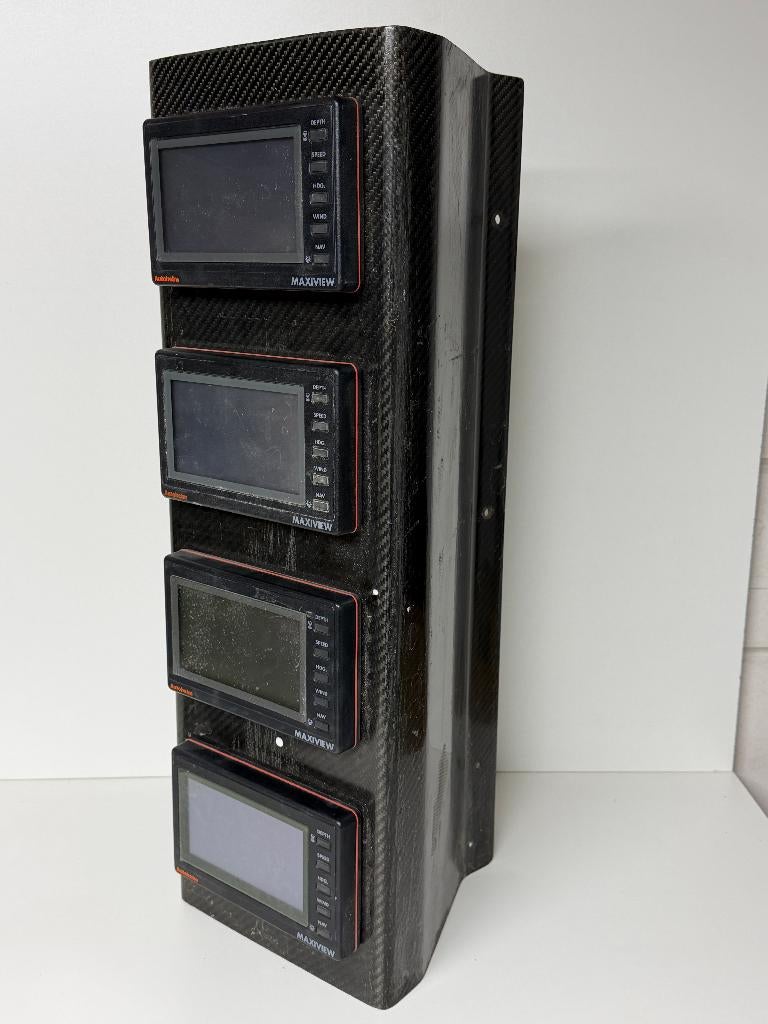 Carbon Mast Unit / maststeun met 4 x Autohelm Maxiview, Watersport en Boten, Ophalen of Verzenden, Gebruikt, Overige typen