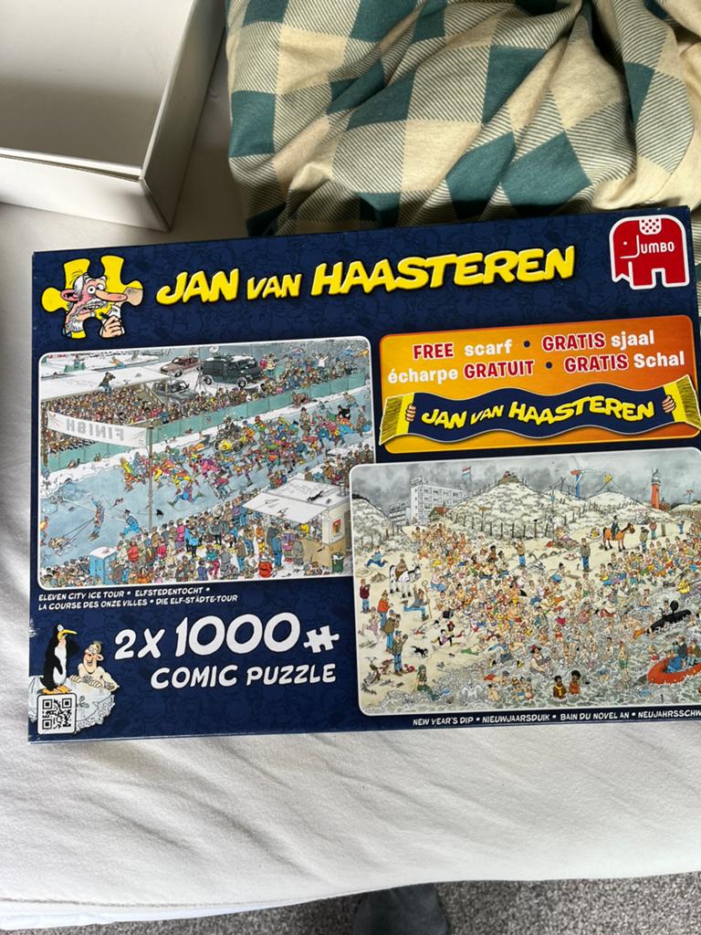 Jan van Haasteren Puzzels - Diverse 1000 en 2x1000 stukjes, Hobby en Vrije tijd, Denksport en Puzzels, Ophalen, 500 t/m 1500 stukjes