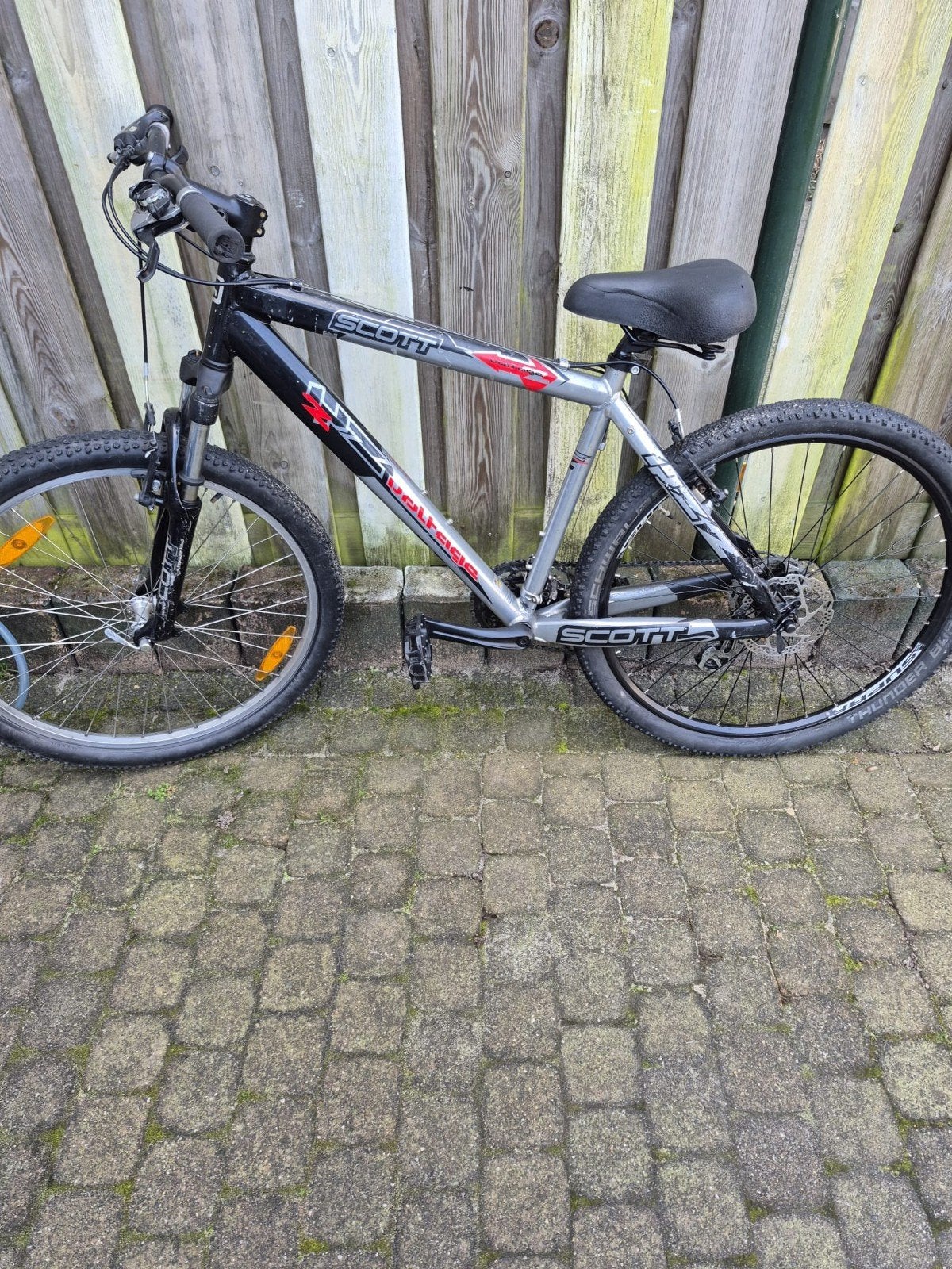 Fiets, Heren, Ophalen of Verzenden, Zo goed als nieuw, Schijfrem