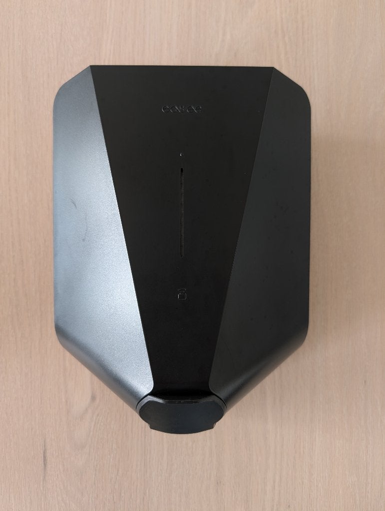 Easee Charge Lite laadpaal zwart 11kW + backplate, Ophalen of Verzenden, Zo goed als nieuw, Laadpaal