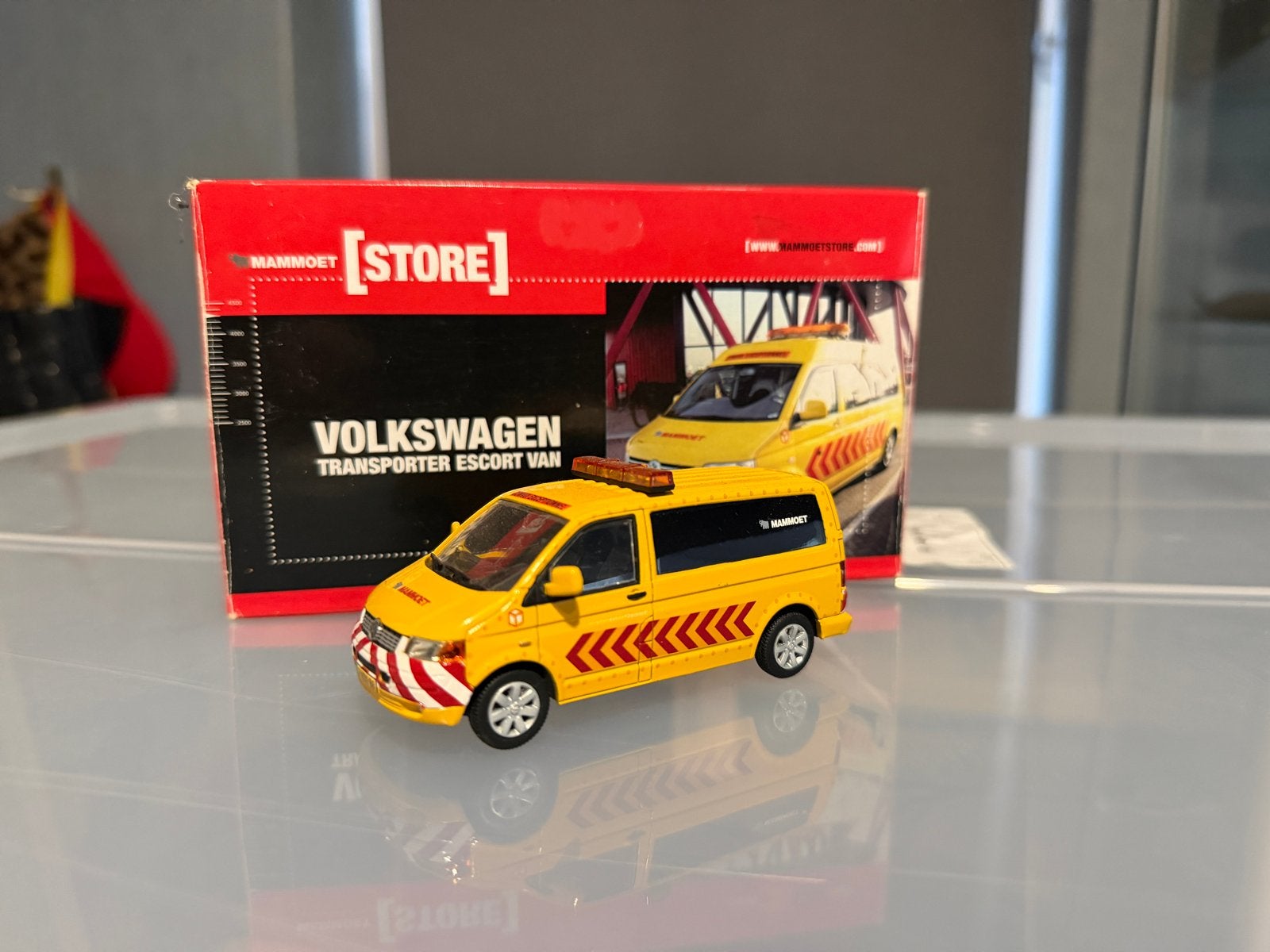 Wsi Mammoet VW Transporter Escort Van, Ophalen of Verzenden, Zo goed als nieuw