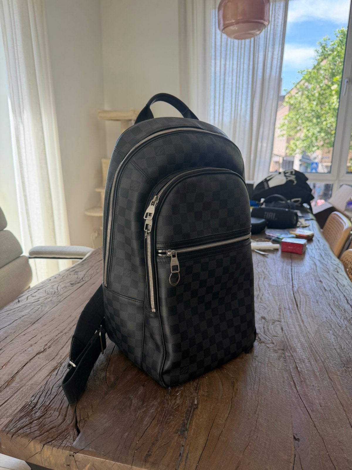 Louis Vuitton Michael Backpack, Sieraden, Tassen en Uiterlijk, Tassen | Rugtassen, Ophalen, Zo goed als nieuw, Overige merken