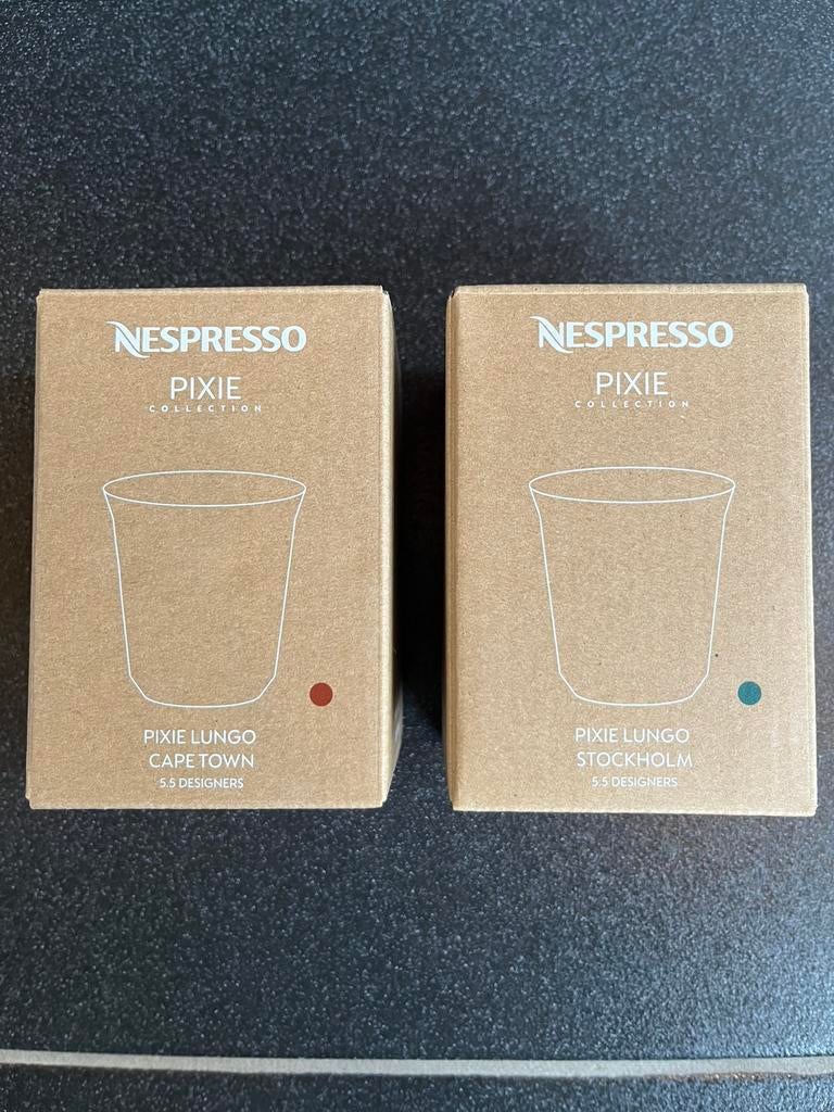 Pixie Nespresso kopjes, Huis en Inrichting, Keuken | Servies, Ophalen, Nieuw, Glas, Overige stijlen