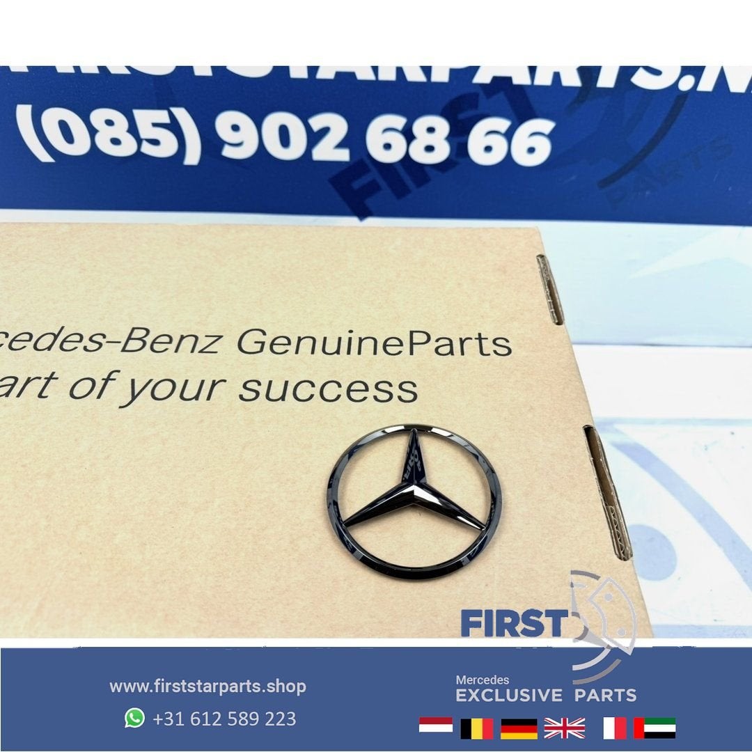 W206 STER Kofferbak LOGO achterklep EMBLEEM zwart W176 W117, Gebruikt, -, Ophalen of Verzenden, -