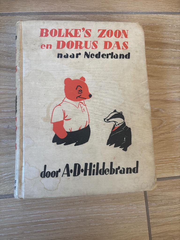 Bolke’s zoon en Dorus Das naar Nederland - AD Hildebrand, Boeken, Gelezen, Fictie algemeen, AD Hilderbrand, Ophalen of Verzenden