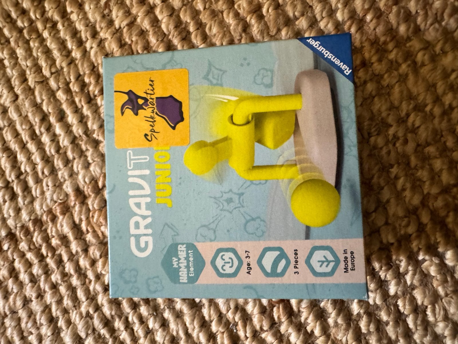 GraviTrax Junior My Hammer Element - Uitbreiding, Kinderen en Baby's, Speelgoed | Overig, Nieuw, Jongen of Meisje, Ophalen