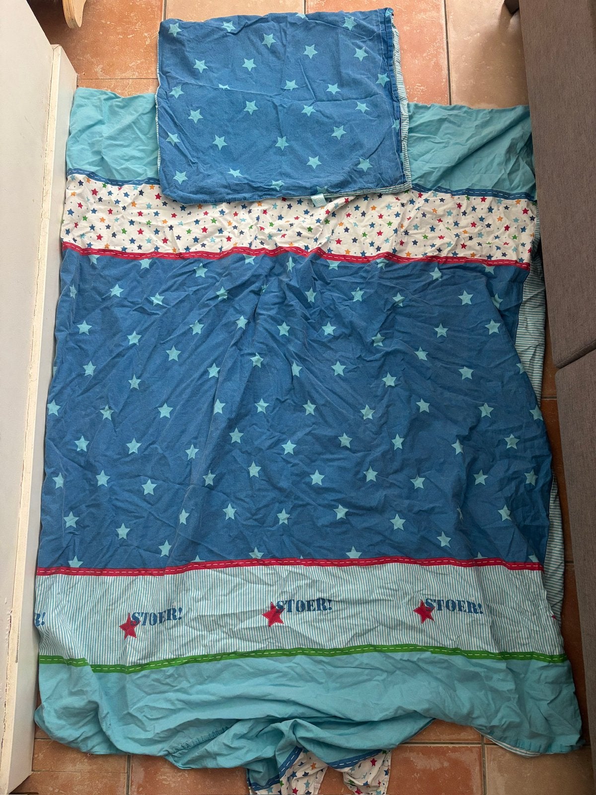 Beddengoed, dekbedovertrekken 3x peuter. 120x150, Ophalen, Gebruikt, Jongetje, Peuterbed