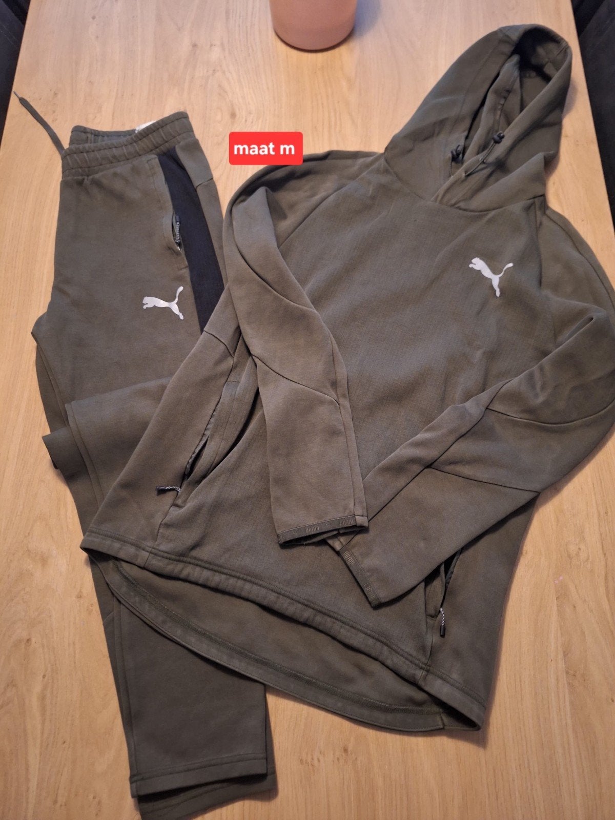Puma trainingspak maat M, Puma, Fitness, Maat 48/50 (M), Ophalen of Verzenden