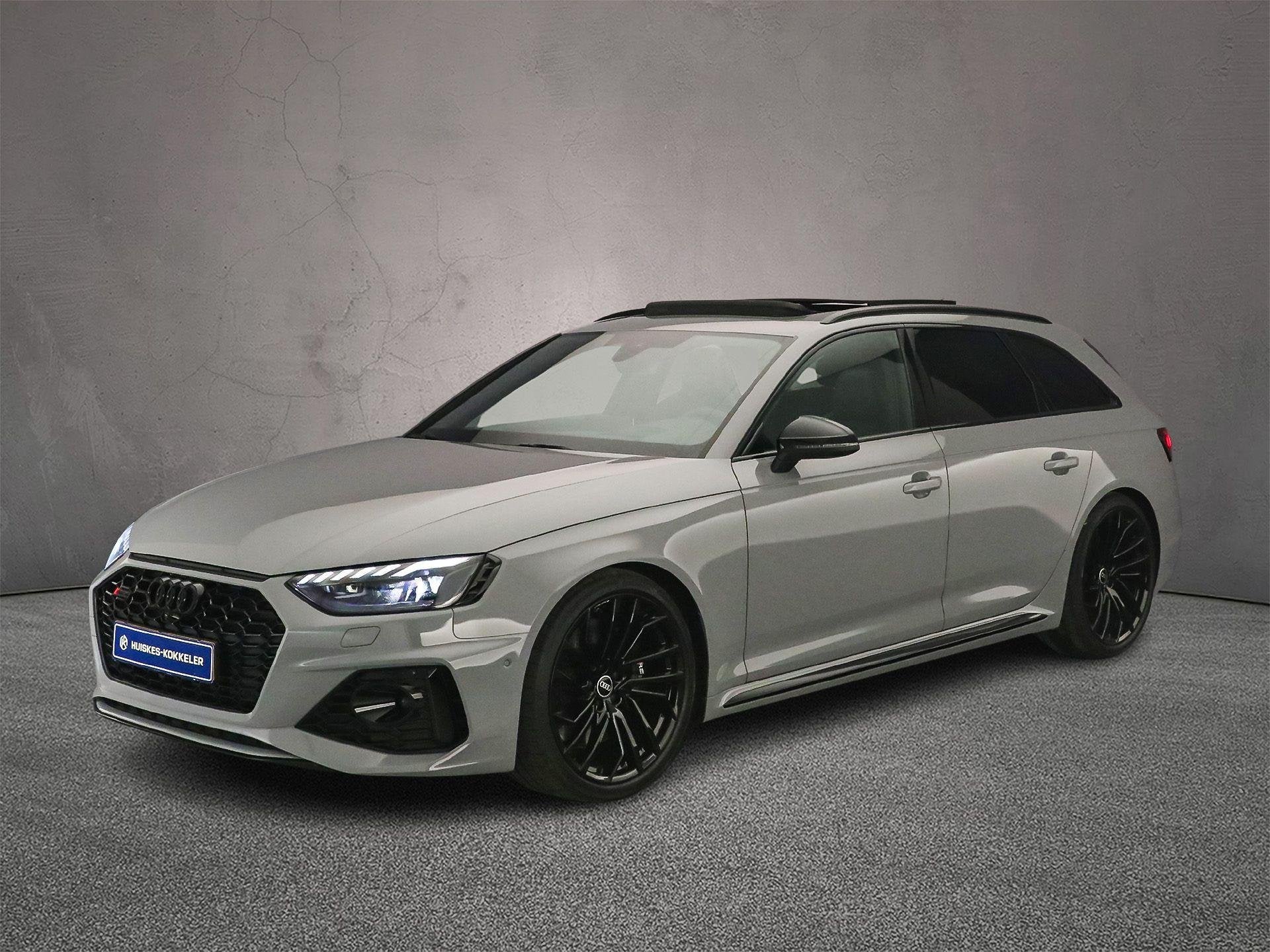 Audi RS4 Avant 2.9 TFSI quattro competition plus kuipstoelen, Gebruikt, Euro 6, Leder, Vierwielaandrijving