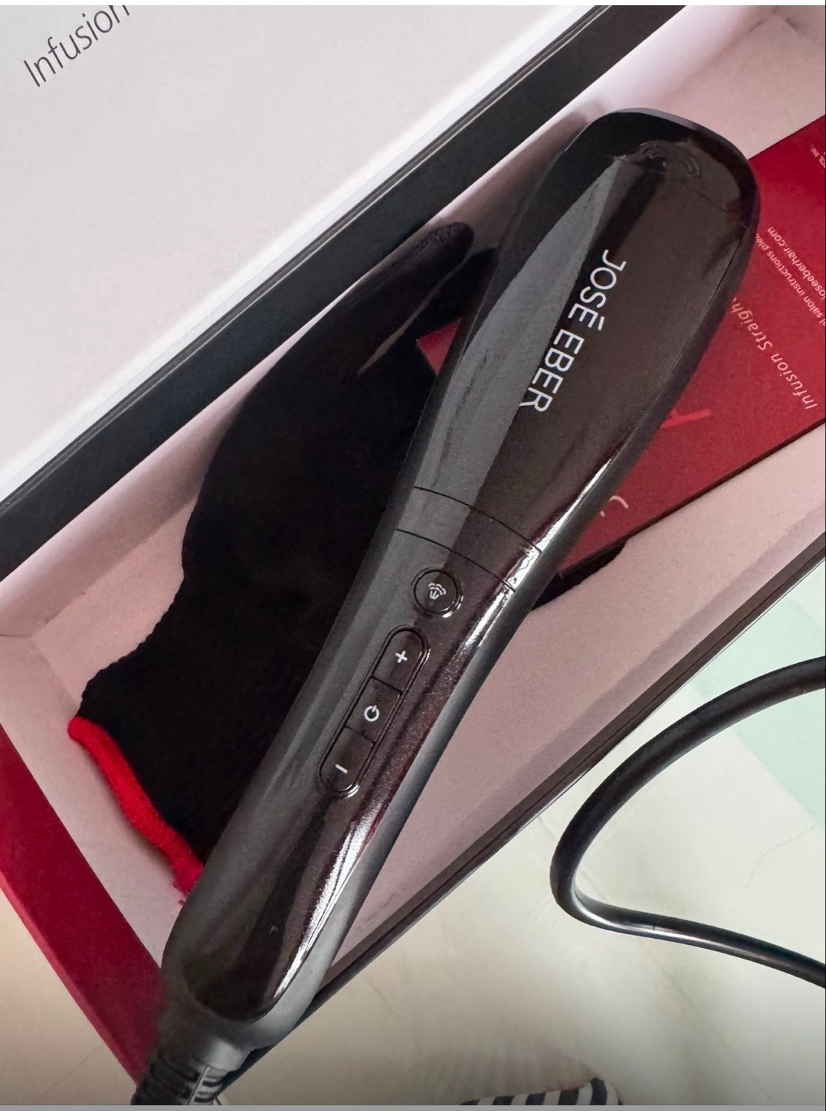 José Eber HST Infusion Straightening Brush - Zo goed als nie, Verzenden, Zo goed als nieuw, Haarverzorging