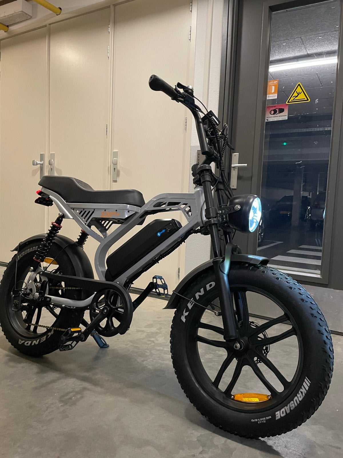 fatbike S20 Pro Nardo Grey, Ophalen, Zo goed als nieuw