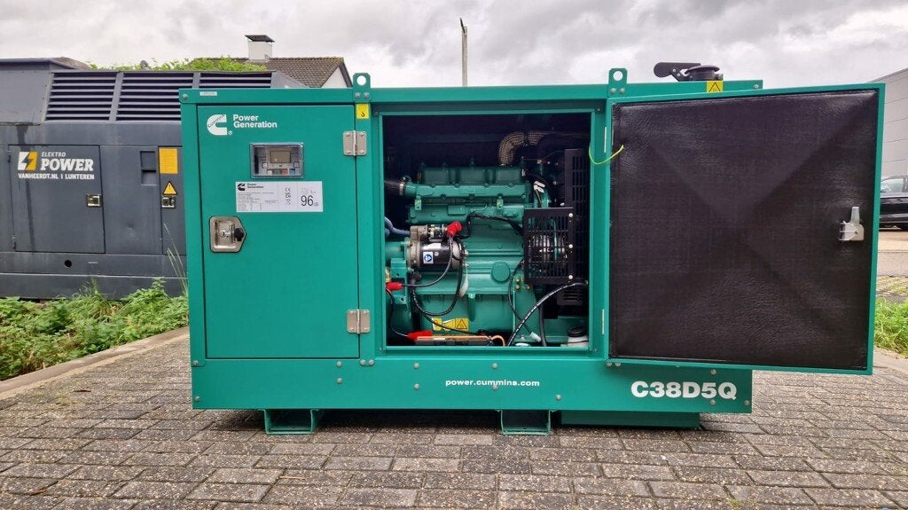 CUMMINS C38D5EQ dichte set, 38kVA, Stamford, nieuw,