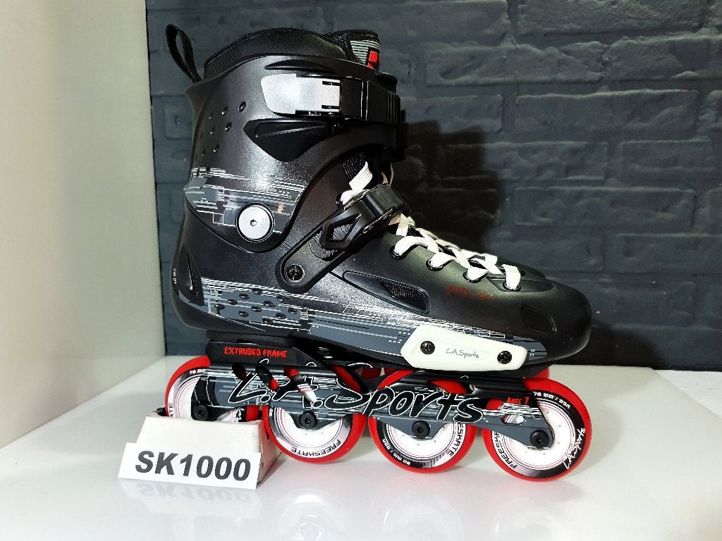 LA Sports FSK Stunt Skeelers Skates 2x76mm 2x80mm Maat 44, Overige merken, Verzenden, Nieuw, Kinderen