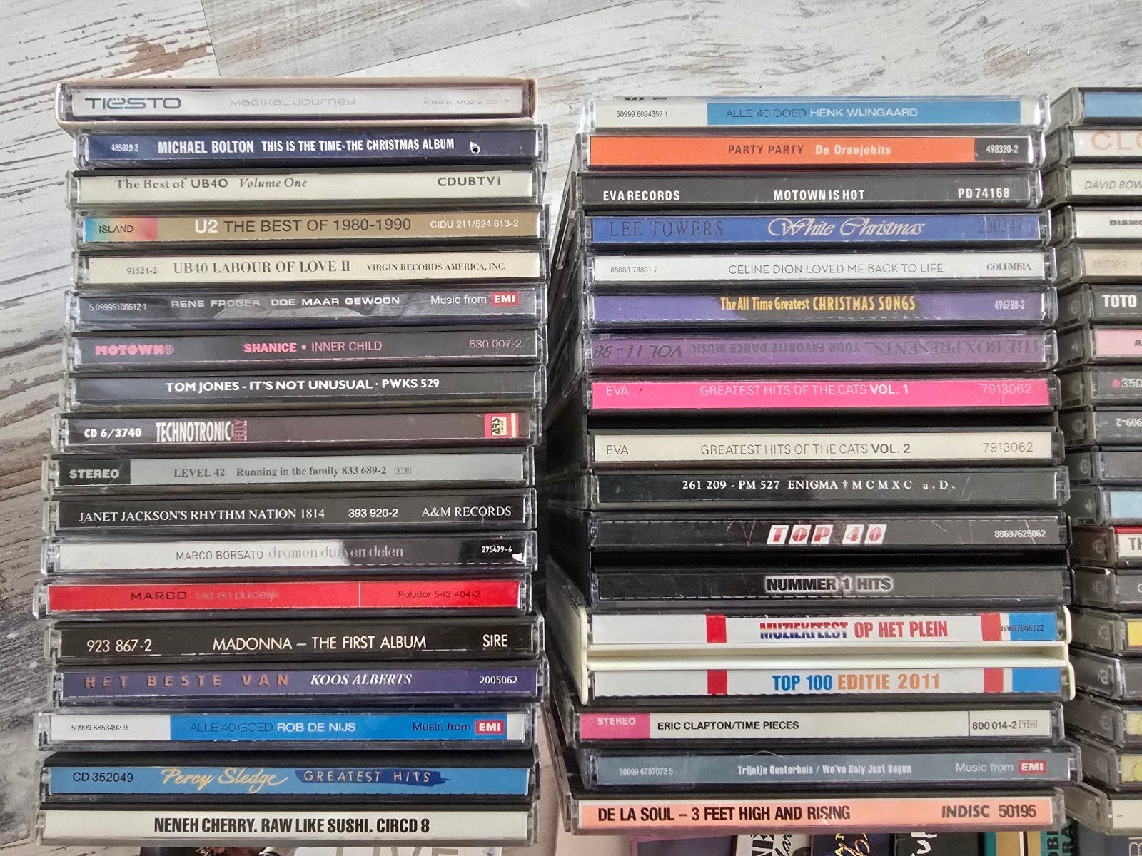 Verzamel Collectie cd's, zie foto's, Ophalen, Zo goed als nieuw