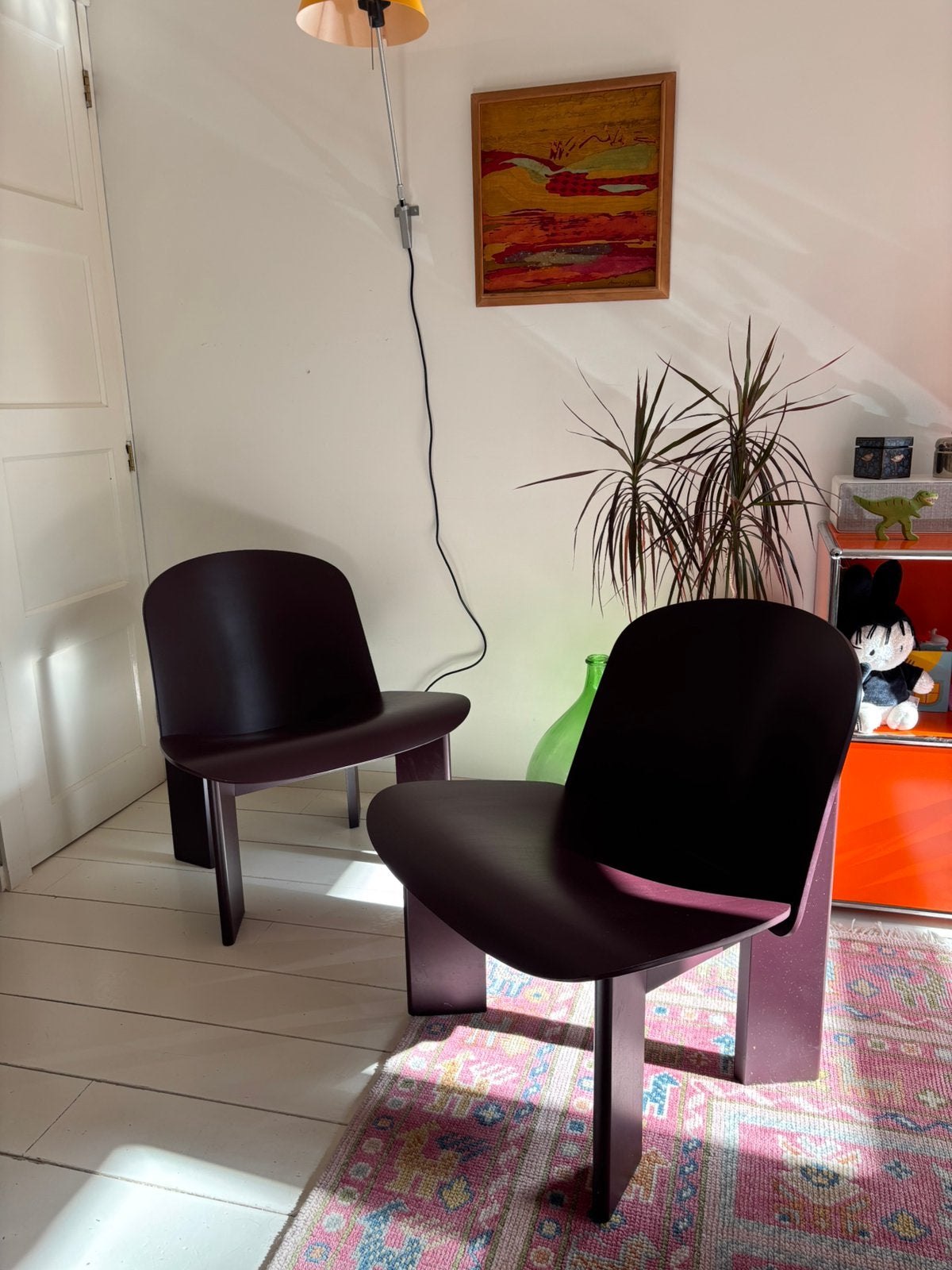 HAY chisel fauteuil x2, Ophalen, Minder dan 75 cm, Zo goed als nieuw, 50 tot 75 cm
