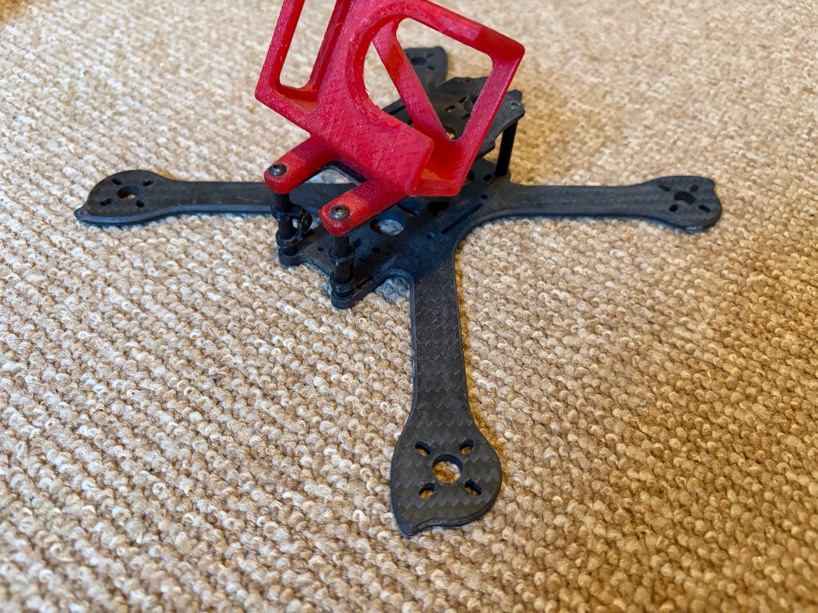Drone frame met camera mount, Gebruikt, Quadcopter of Multicopter, Met camera, Overige typen