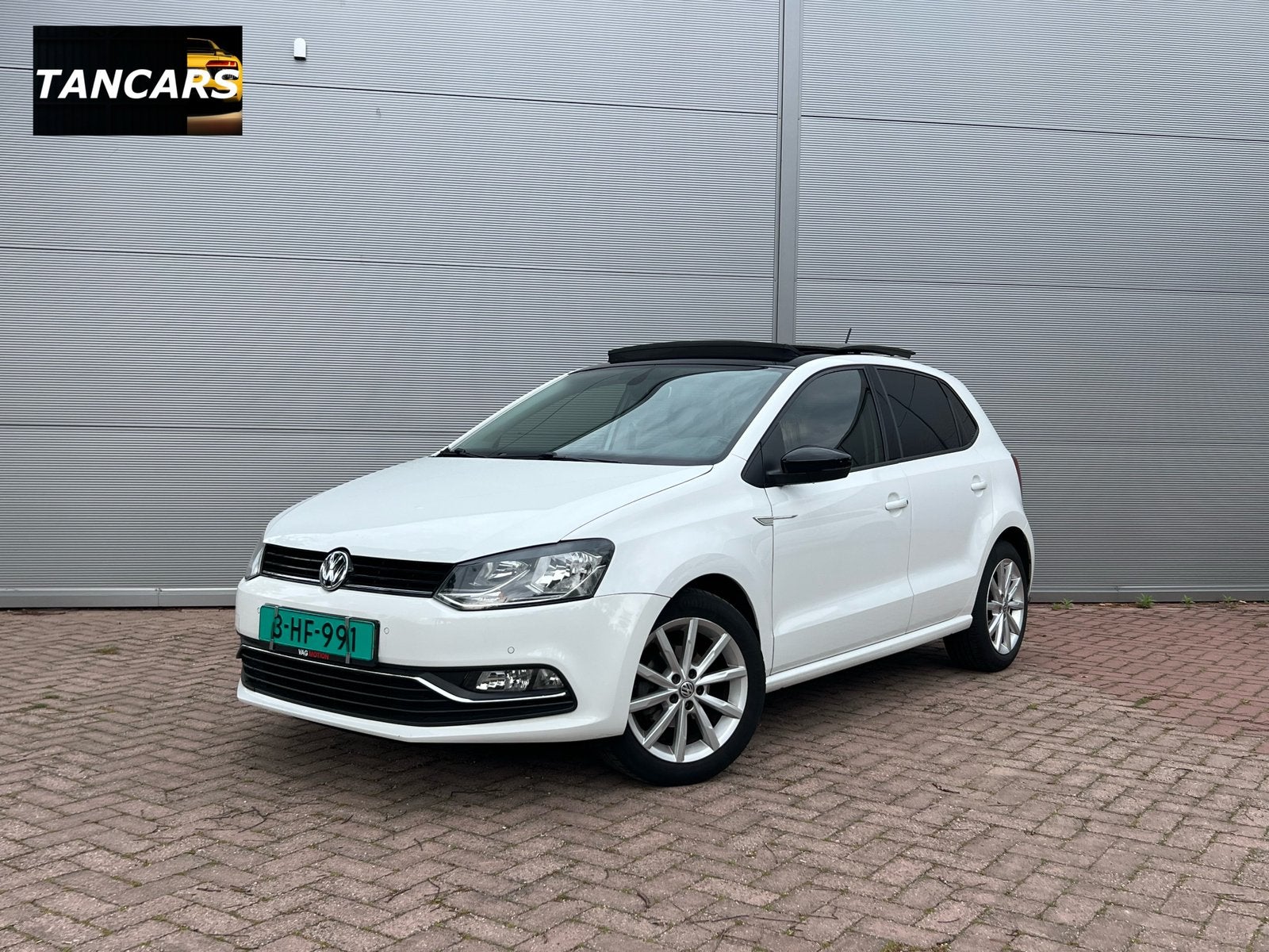 Volkswagen Polo 1.2 TSI 7-DSG | Pano | Cruise | Carplay |, Stof, 4 cilinders, 1039 kg, Wit