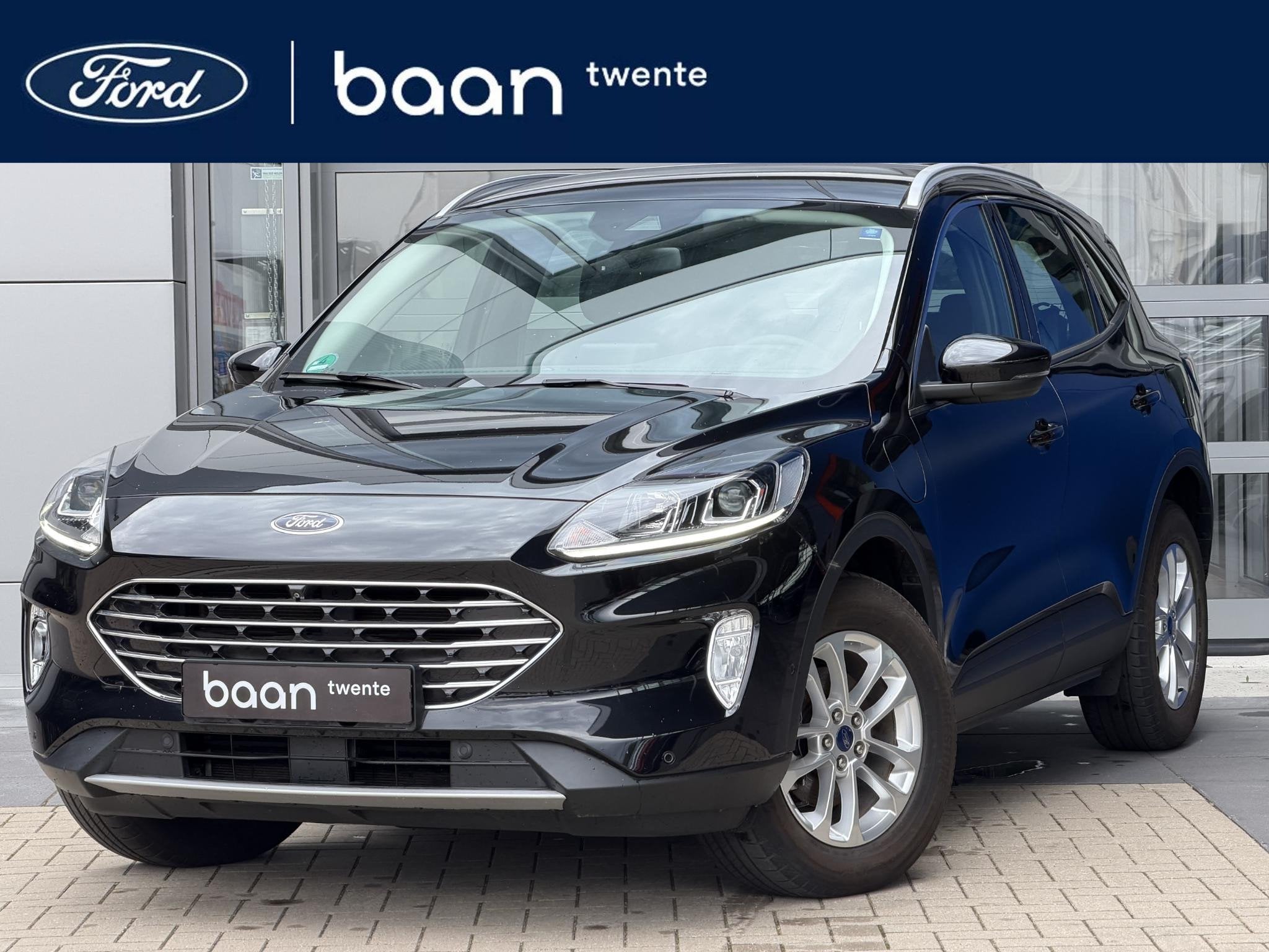 Ford Kuga 2.5 PHEV Titanium | Driver Ass. Pack | Winter Pack, Auto's, 12 maanden, Gebruikt, Zwart, 4 cilinders