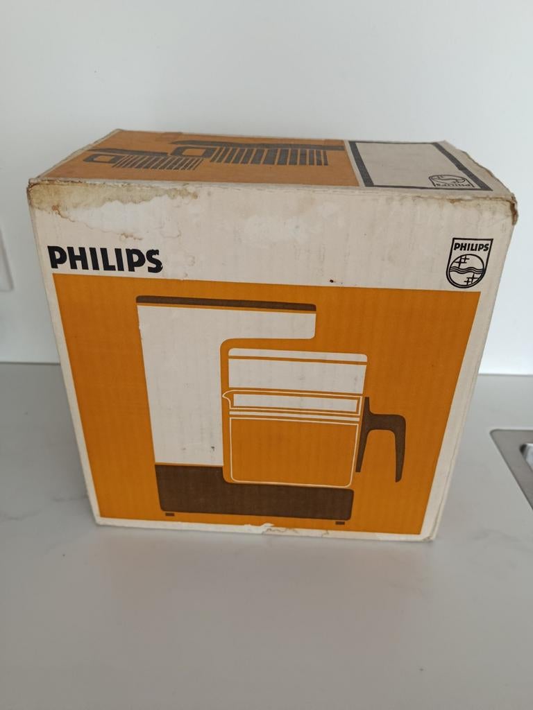 Philips HD5111 koffiezetapparaat in doos vintage!, Ophalen of Verzenden, Zo goed als nieuw