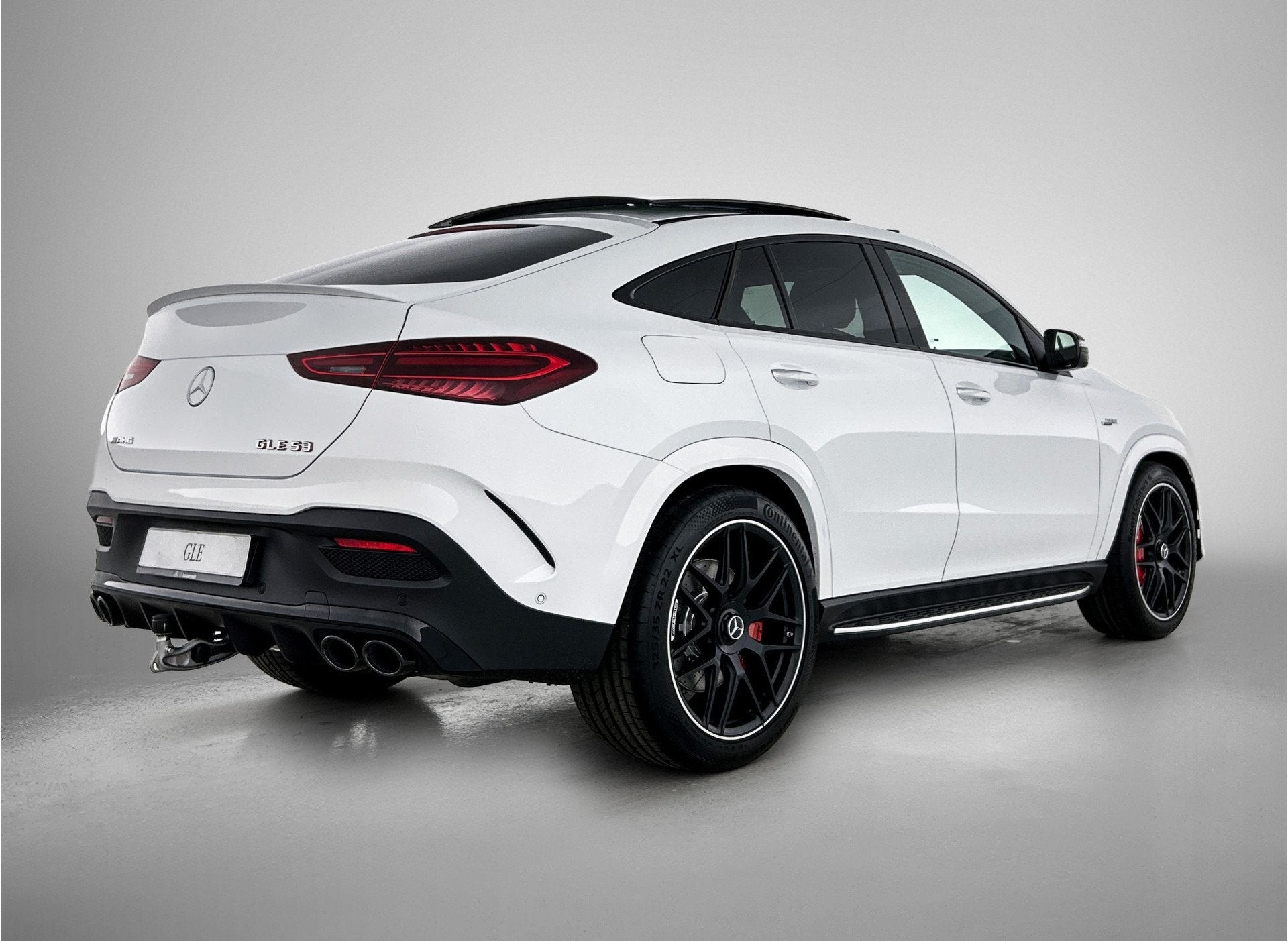 Mercedes-Benz GLE Coupé AMG 53 Hybrid 4MATIC+ Night Edition, Auto's, Mercedes-Benz, Wit, GLE Coupé, SUV of Terreinwagen, 6 cilinders