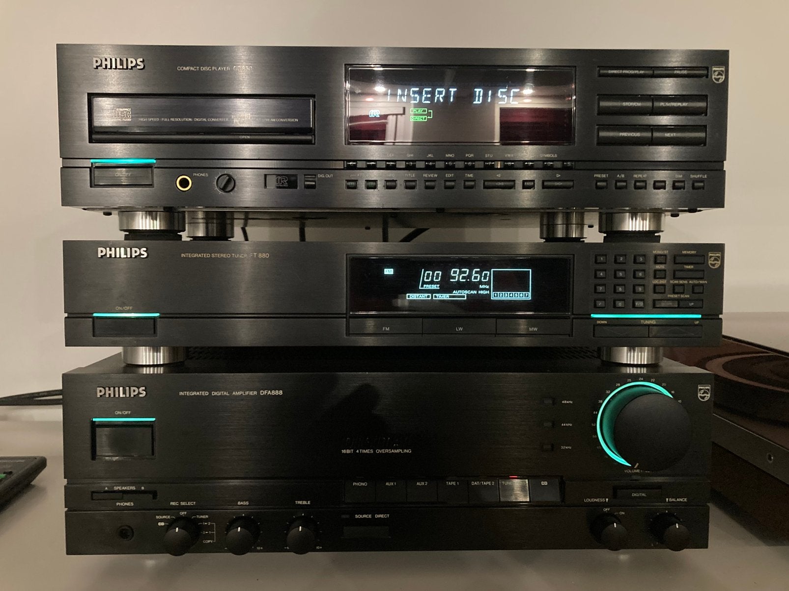 Philips stereo set, Ophalen, Gebruikt, Philips, Losse componenten
